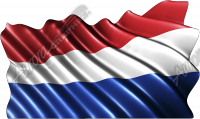 Waving Holland Flag