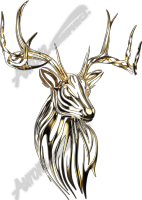 Gold Tribal Buck