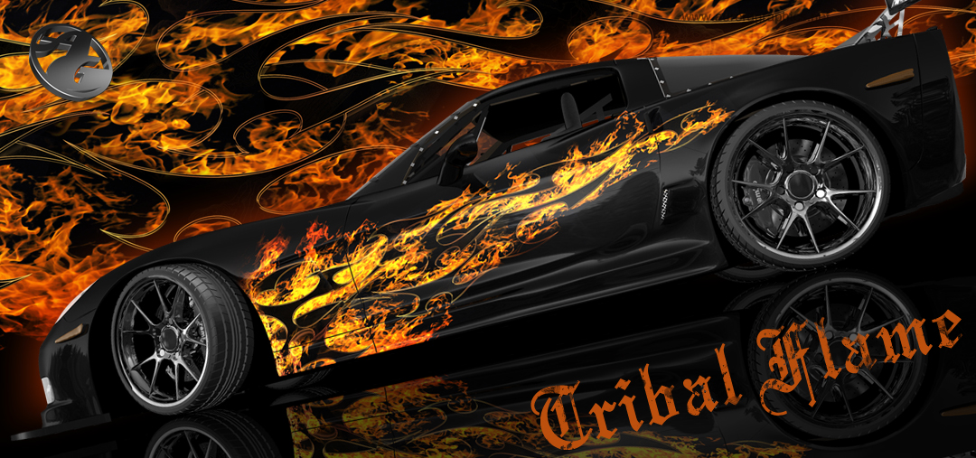 Tribal Flames | Aurora Graphics